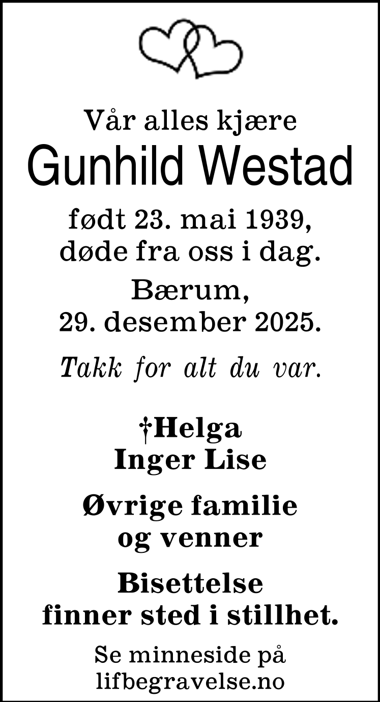 Dødsannonse