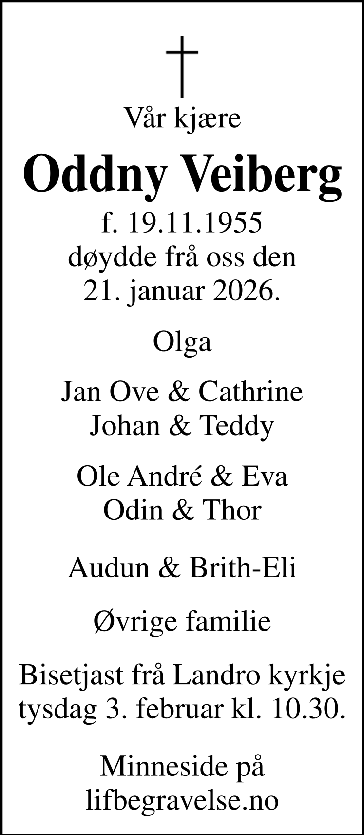 Dødsannonse