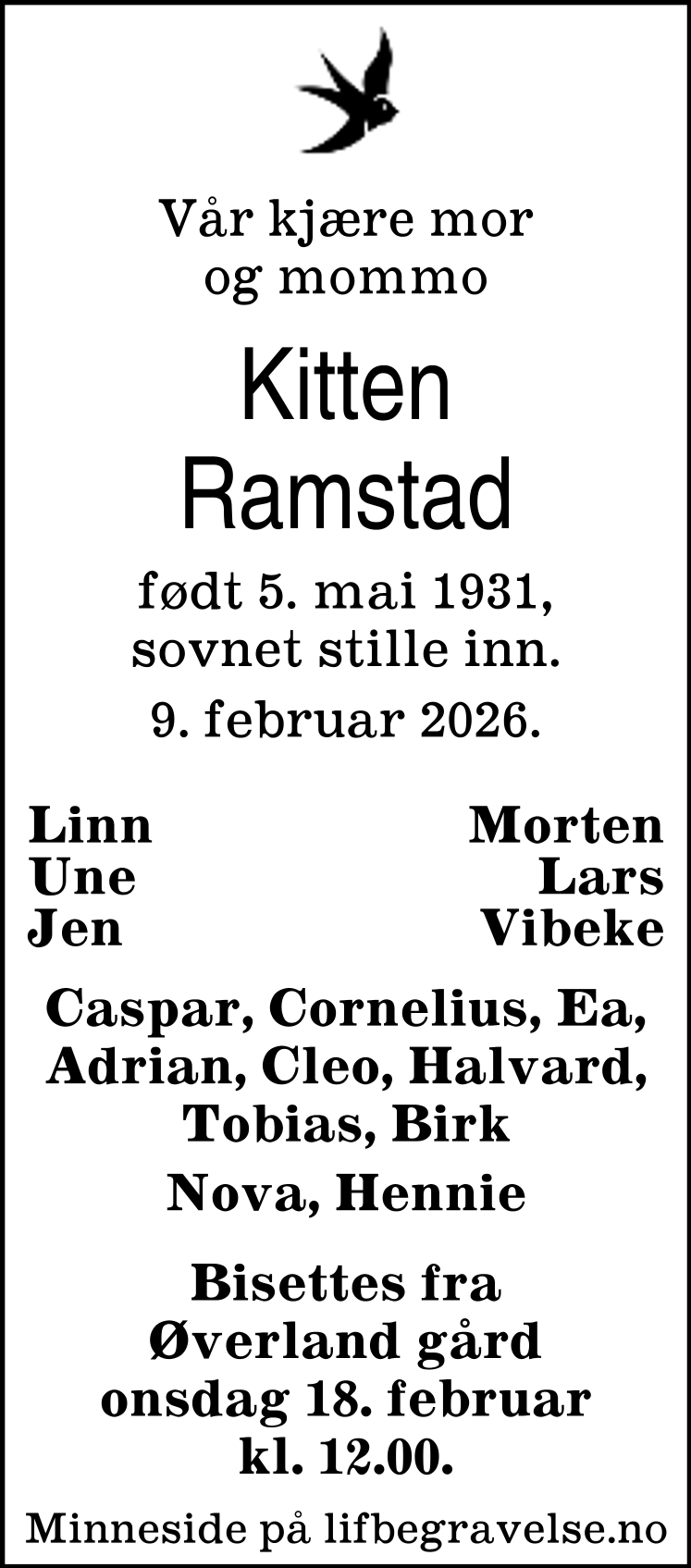 Dødsannonse