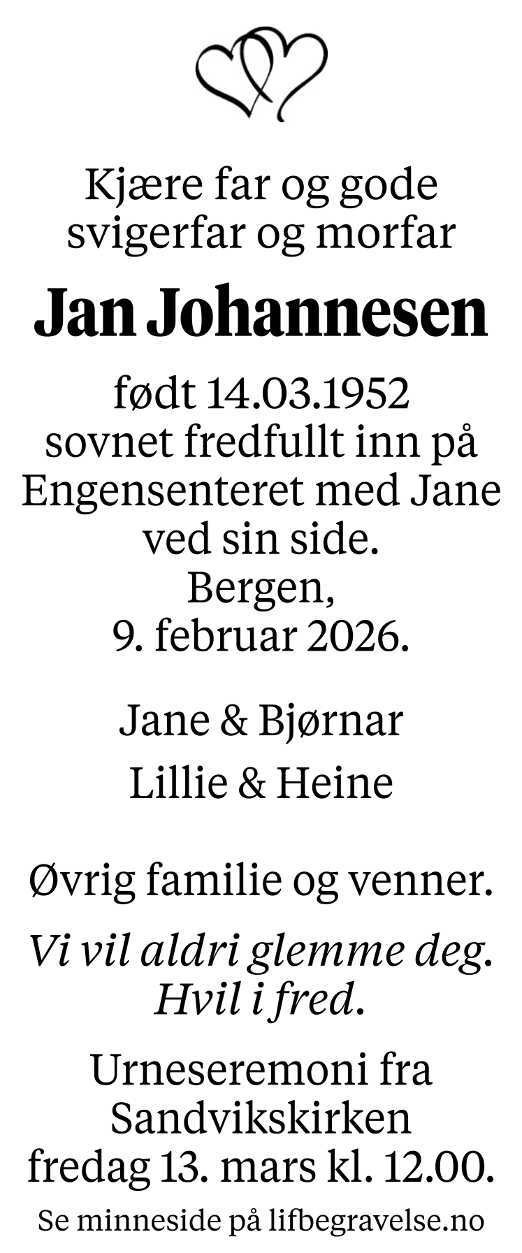 Dødsannonse