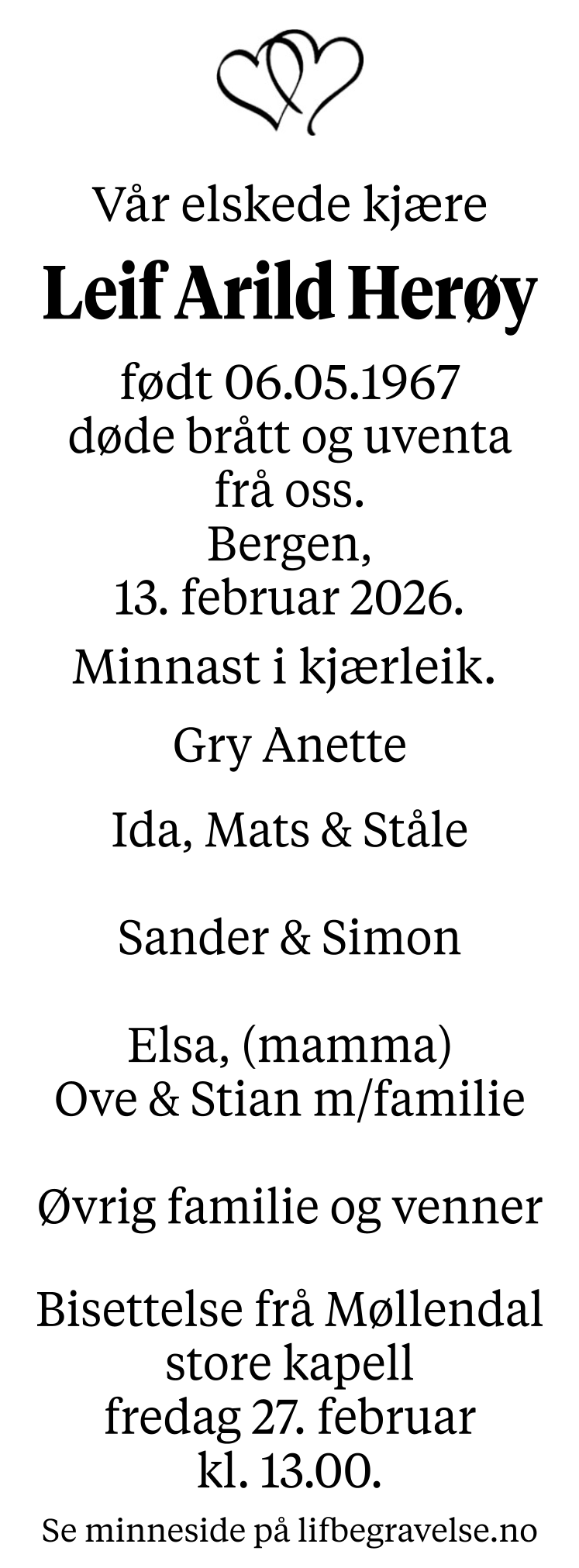 Dødsannonse