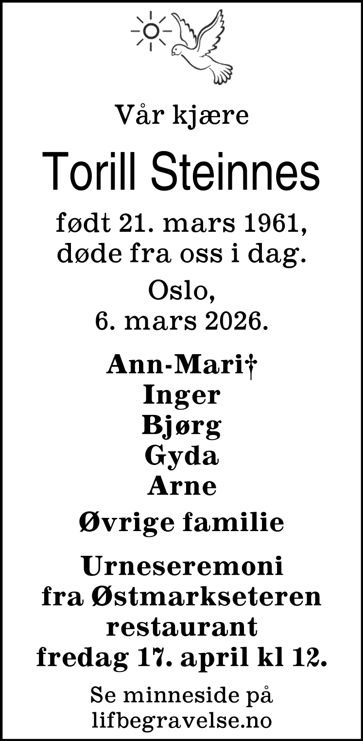 Dødsannonse