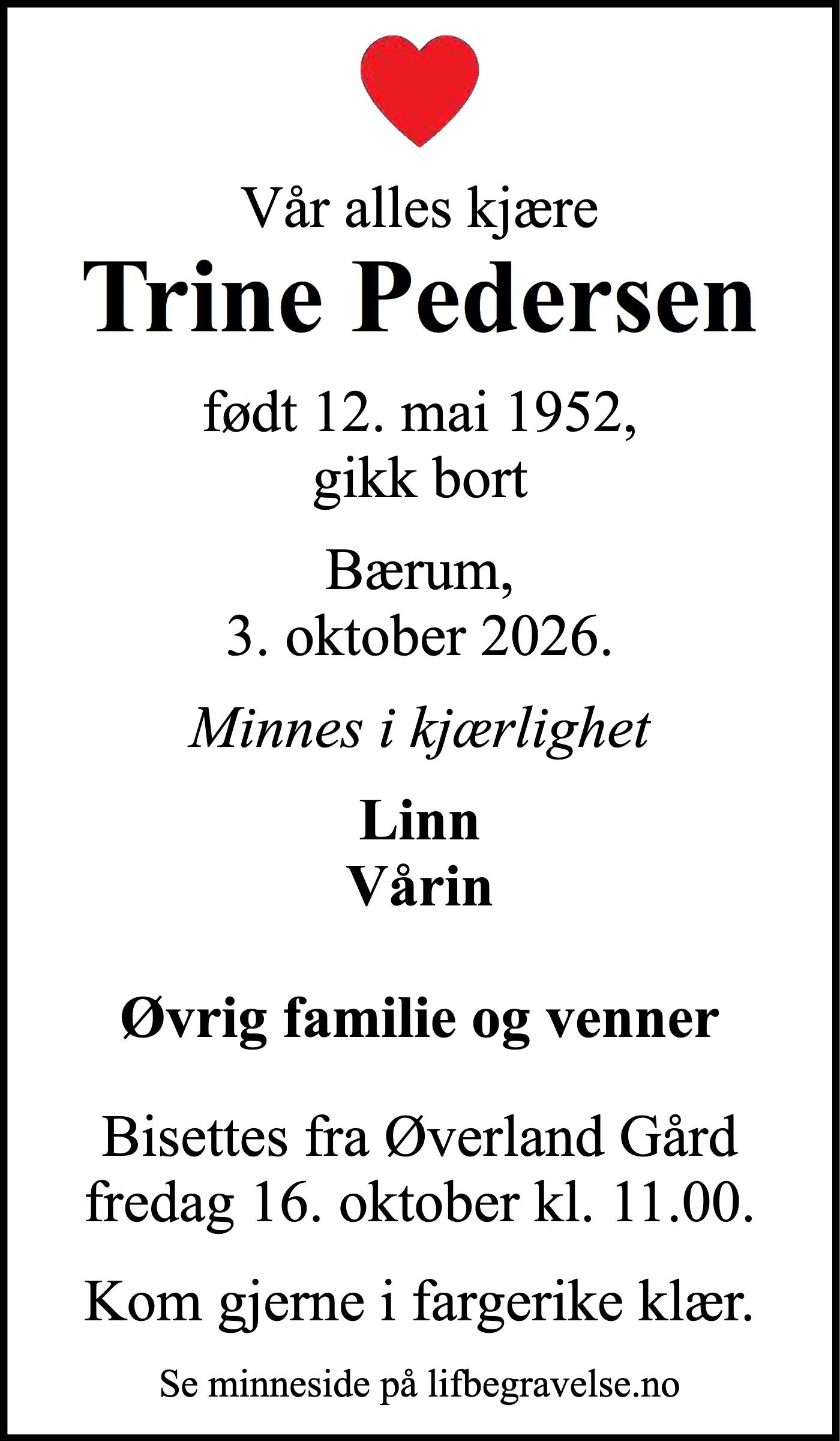 Dødsannonse