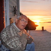 Portrett av Harry Osvald Johan Edvardsen