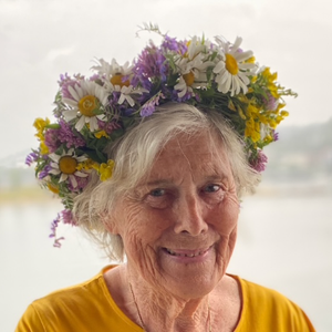 Portrett av Gunvor Hanna Margrethe Øverland Bergan